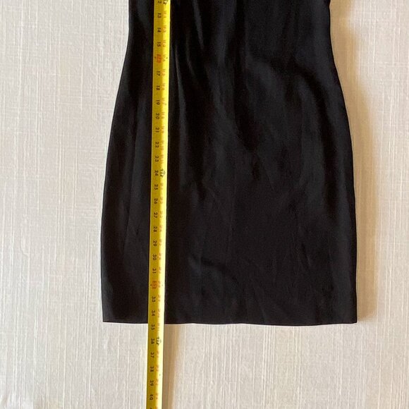 Vintage 1990s/2000s Armani Exchange Little Black Shift Dress - Size XS - Picture 8 of 8